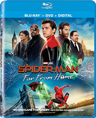 Spider-Man: Far From Home (2019)/Tom Holland, Samuel L. Jackson, and Zendaya@PG-13@Blu-ray + DVD