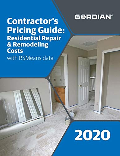 Rsmeans Contractor's Pricing Guide Residential Repair & Remodeling Costs With Rsmean 