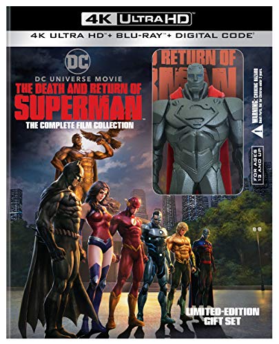 Death & Return Of Superman/The Complete Film Colection@4KHD/Figurine@NR