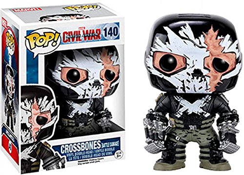 Funko Pop!/Marvel Crossbones Battle Damage@Marvel 140