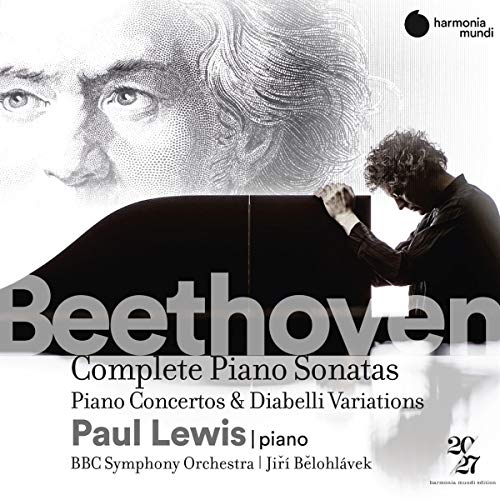 Paul Lewis/Beethoven: Complete Sonatas & Piano Concertos@4 CD