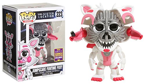 Funko Pop!/FNAF Sister Location - Jumpscare Funtime Foxy@Games #223@2017 Summer Convention Exclusive