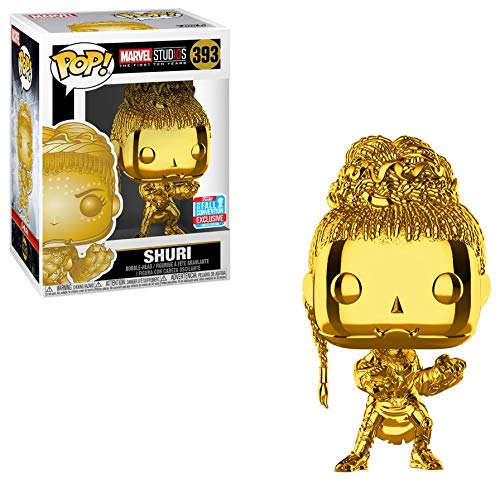 Pop! Figure/Marvel Studios - Shuri (Gold)@Marvel #393@2018 Fall Convention Exclusive