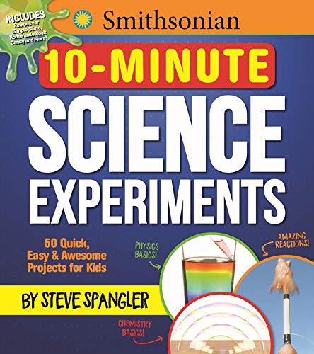 Steve Media Lab Books (COR)/ Spangler/Smithsonian 10-minute Science Experiments