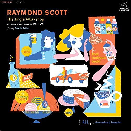 Raymond Scott/The Jingle Workshop: Midcentury Musical Miniatures 1951-1965@2LP Blue & Gold Vinyl@RSD BF Exclusive