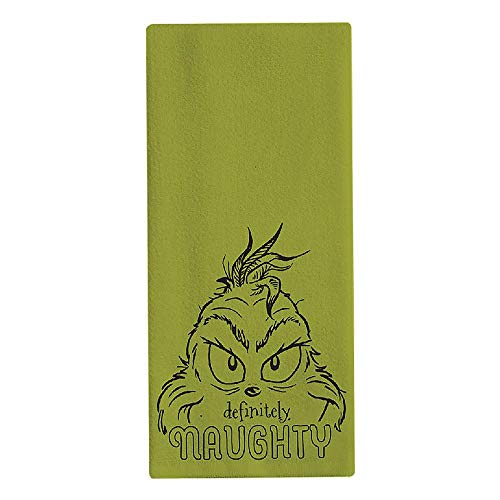 HAND TOWEL/Grinch - Definitely Naughty