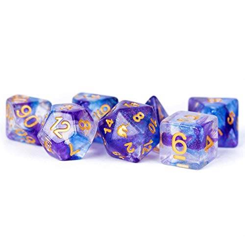 Unicorn Dice Set/Midnight Fantasy@7 PC Set