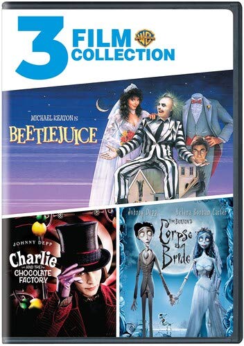 Beetlejuice/Charlie & The Chocolate Factory/Corpse Bride/3-FILM COLLECTION@DVD@NR