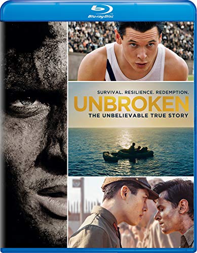 Unbroken/O'Connell/Hedlund/Jolie@Blu-Ray@PG13
