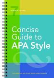American Psychological Association Concise Guide To Apa Style 7th Edition (official) 0007 Edition; 