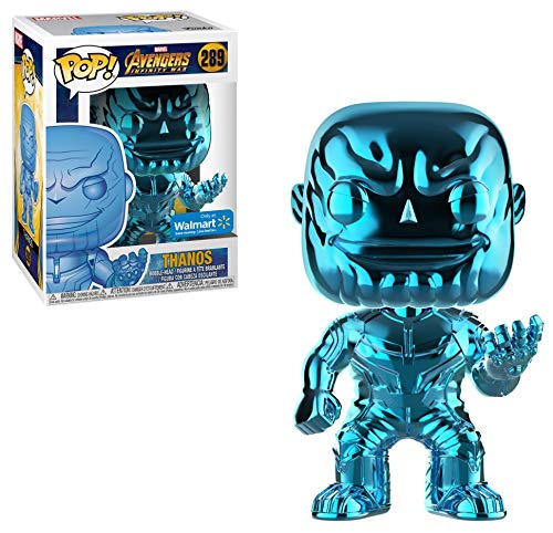 Funko Pop!/Avengers: Infinity War - Thanos (Blue Chrome)@#289@Walmart Exclusive