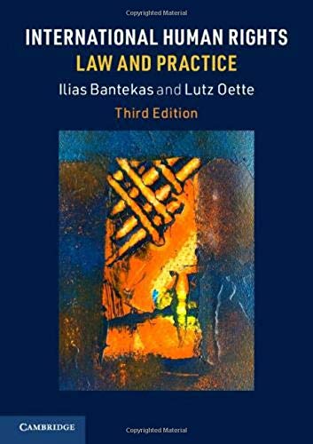 Ilias Bantekas International Human Rights Law And Practice 0003 Edition; 