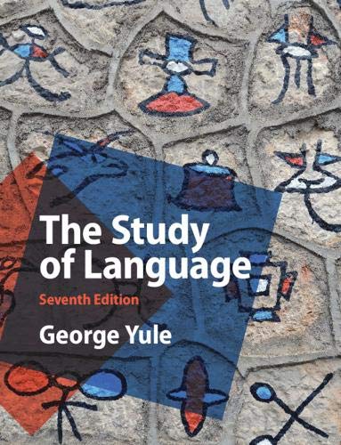 George Yule The Study Of Language 0007 Edition;revised 