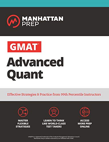 Manhattan Prep Gmat Advanced Quant 250+ Practice Problems & Online Resources 0003 Edition; 