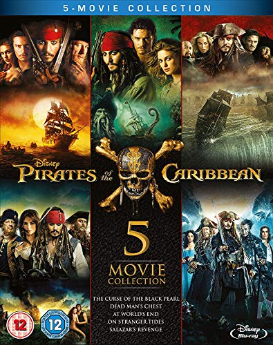 Pirates Of The Caribbean/5-Movie Collection@Region-Free UK import