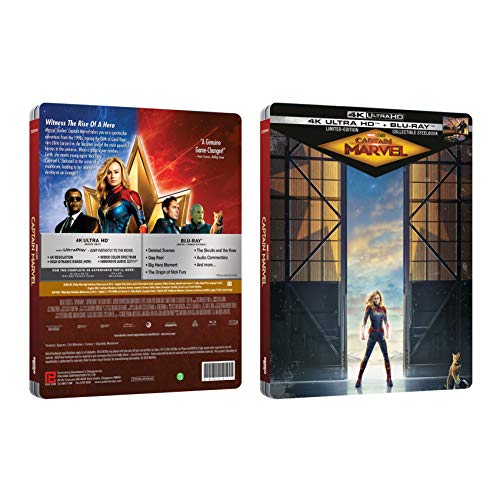 Captain Marvel/Larsen/Jackson/Mendelsohn@Steelbook