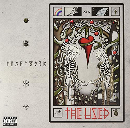 The Used/Heartwork (Clear w/ Multicolored Splatter)@2LP