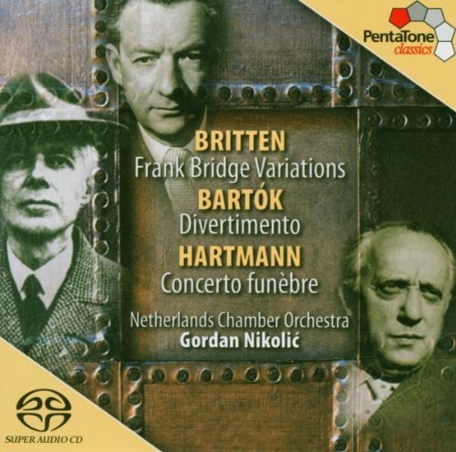 Britten/Hartmann/Bartok/Variations On A Theme Of Frank@Nikolic/Netherlands Co