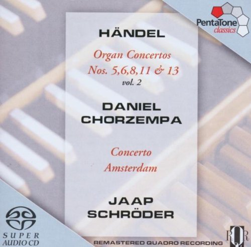 George Frideric Handel/Cons Org 5/6/8/11/13-Vol. 2@Sacd/Chorzempa(Org)@Schroder/Con Amsterdam