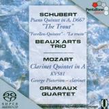 Schubert Mozart Qnt Trout Qnt Cl Sacd Beaux Arts Grumiaux Trios 