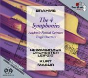 Johannes Brahms 4 Symphonies Sacd Masur Gewndhaus Orchester Leip 