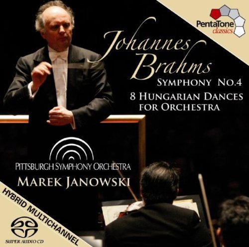 Johannes Brahms Sym 4 8 Hungarian Dances For O Sacd Janowski Pittsburgh So 