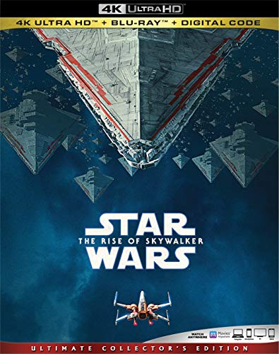 Star Wars: Episode IX - The Rise of Skywalker/Adam Driver, Daisy Ridley, and John Boyega@PG-13@4K Ultra HD + Blu-ray