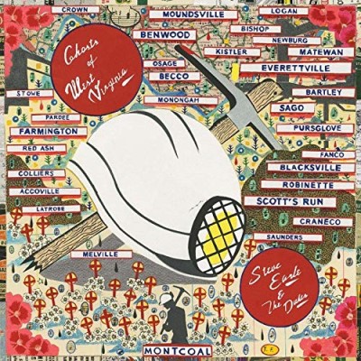 Steve Earle & The Dukes/Ghosts of West Virginia@Blue & Yellow Marbled Vinyl