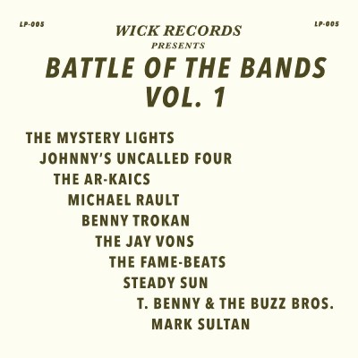 Wick Records Presents Battle of the Bands/Vol. 1@Black Swirl Vinyl@RSD Exclusive/Ltd. 800