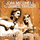Joni & James Taylor Mitchell Paris Theatre 1970 