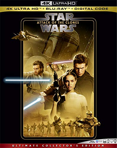 Star Wars: Attack Of The Clones/Christensen/Portman/McGregor@4KUHD@PG