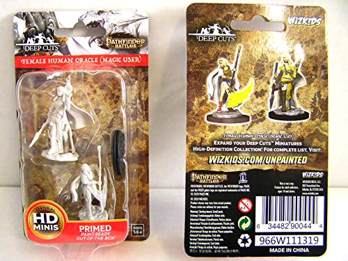 Miniature/Pathfinder Minis:Female Human Oracle (Magic User)@Wave 11