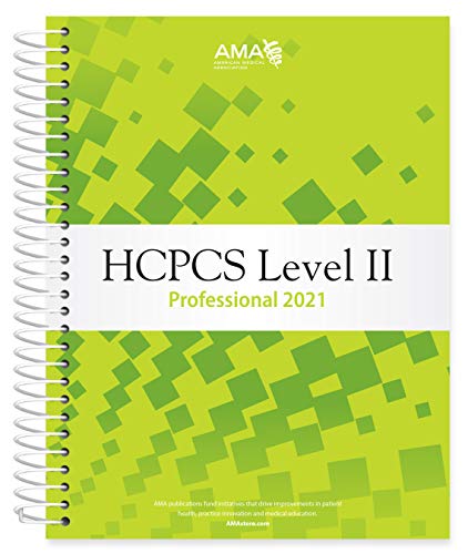 American Medical Association Hcpcs 2021 Level Ii Professional Edition 