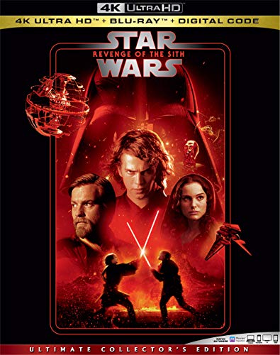 Star Wars: Episode III - Revenge of the Sith/Ewan McGregor, Natalie Portman, and Hayden Christensen@PG-13@4K Ultra HD + Blu-ray