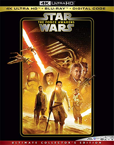 Star Wars: Force Awakens/Ridley/Boyega/Isaac@4KUHD@PG13
