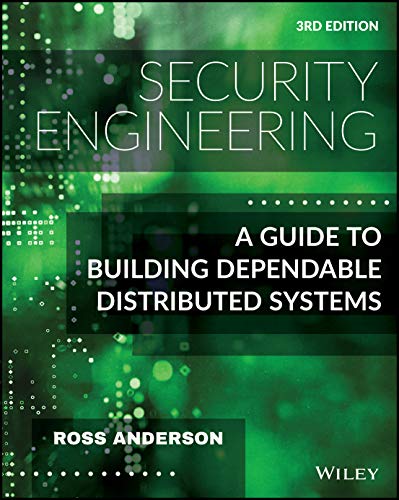 Ross Anderson Security Engineering A Guide To Building Dependable Distributed System 0003 Edition; 