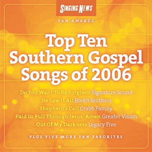 Singing News Fan Awards-Songs/Top Ten Southern Gospel Songs