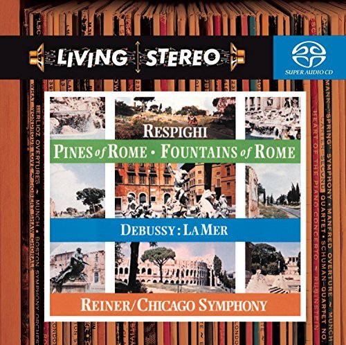 Respighi Debussy Pines Of Rome La Mer Fountains Sacd Reiner Chicago So 