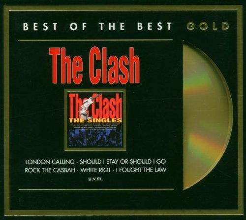 CLASH/SINGLES-GOLD DISC