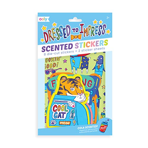STICKERS - SCENTED SCRATCH/Dress To Impress