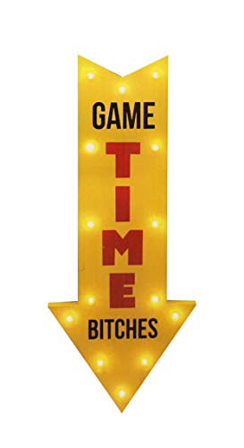 Wood Sign/Game Time Bitches