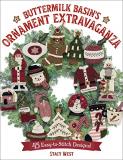 Stacy West Buttermilk Basin's Ornament Extravaganza 45 Easy To Stitch Designs! 