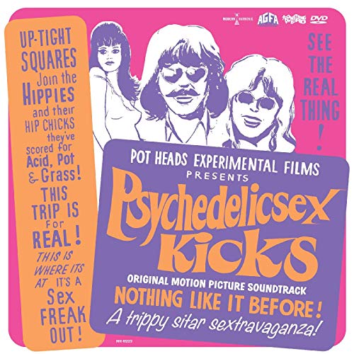 Psychedelic Sex Kicks/Soundrack (Colored vinyl + DVD)@Colored Vinyl + Dvd