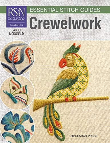 Jacqui Mcdonald Rsn Essential Stitch Guides Crewelwork Large Format Edition 
