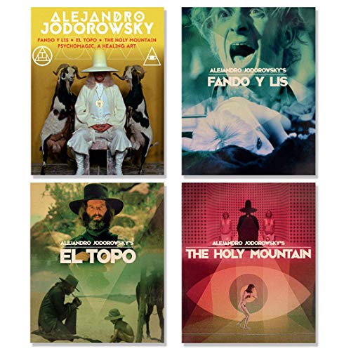 Alejandro Jodorowsky/4K Restoration Collection@4 Blu-ray/2CD@NR