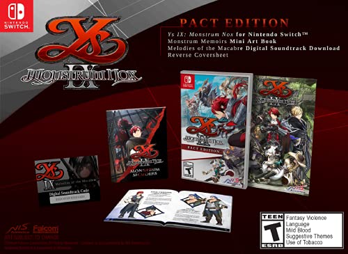 Nintendo Switch/Ys IX: Monstrum Nox Pact Edition