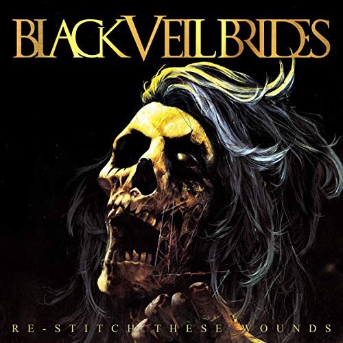 Black Veil Brides/Re-Stitch These Wounds@Ultra Clear w/ Neon Yellow & Black Splatter
