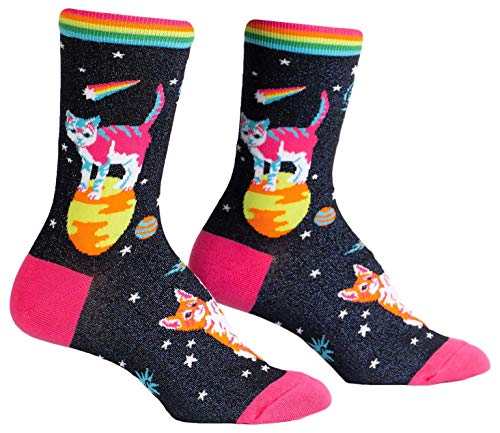 Women's Socks/Space Cats