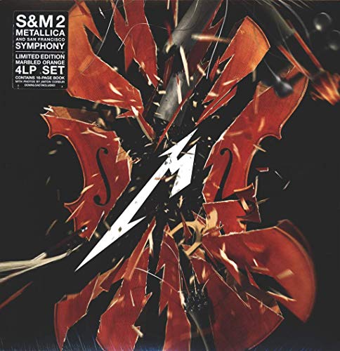 Metallica/S&M2 (4LP Marbled Orange Vinyl)@Indie/Metallica.com Exclusive Color