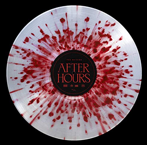 The Weeknd/After Hours (White w/ Red Splatter)@Limited to 5,000 Copies@2LP